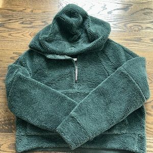 green jasper lululemon scuba m/l